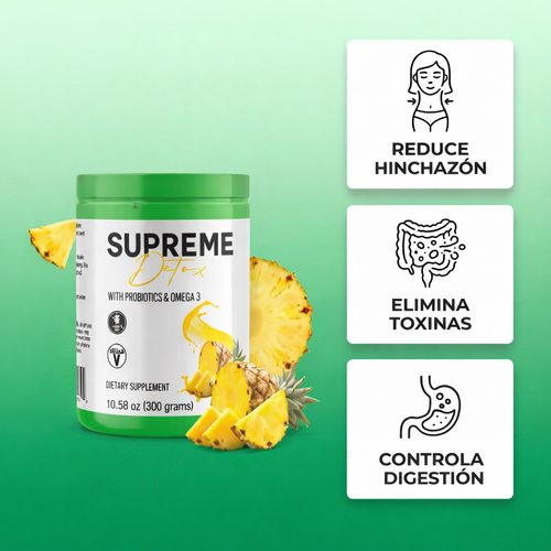 Supreme Detox® | Limpieza intestinal y Anti Hinchazón