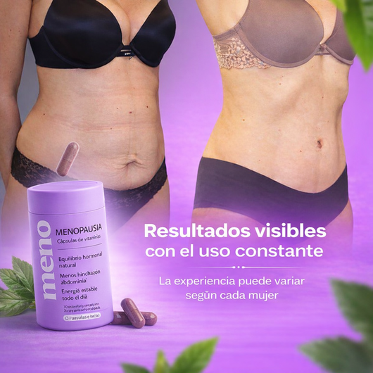 MENO® | Menos hinchazón y más energía durante la menopausia