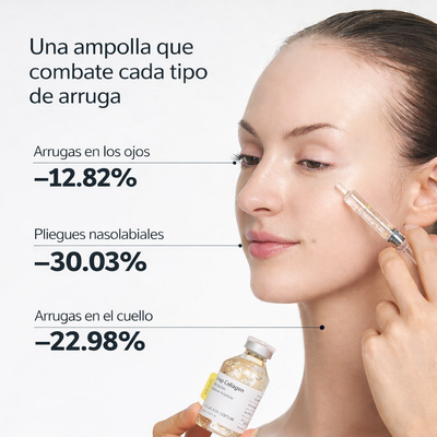 Deep Collagen® | Sérum  coreano con 30 péptidos de seda