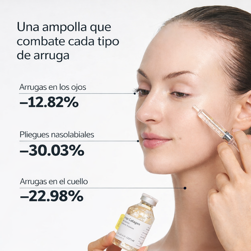 Deep Collagen® | Sérum  coreano con 30 péptidos de seda