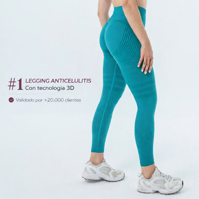LeggCurve® | Leggings de Drenaje Linfático Anti-Celulitis 3D