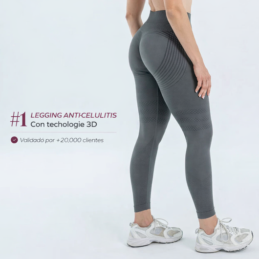 LeggCurve® | Leggings de Drenaje Linfático Anti-Celulitis 3D