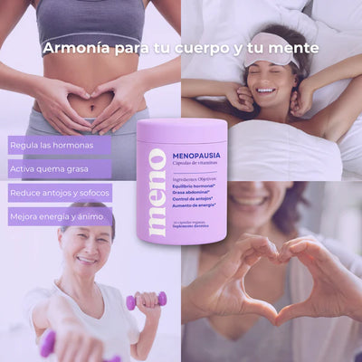 MENO® | Menos hinchazón y más energía durante la menopausia