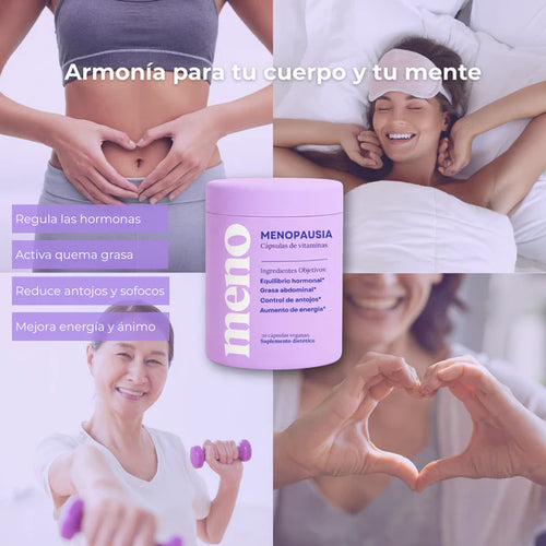 MENO® | Menos hinchazón y más energía durante la menopausia