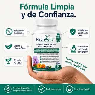 RetinActiv™ Fórmula Avanzada 15 en 1
