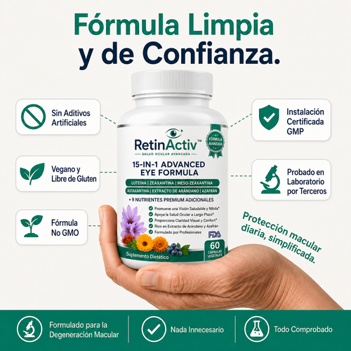 RetinActiv™ Fórmula Avanzada 15 en 1
