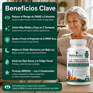 RetinActiv™ Fórmula Avanzada 15 en 1