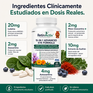 RetinActiv™ Fórmula Avanzada 15 en 1