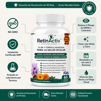 RetinActiv™ Fórmula Avanzada 15 en 1
