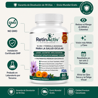 RetinActiv™ Fórmula Avanzada 15 en 1
