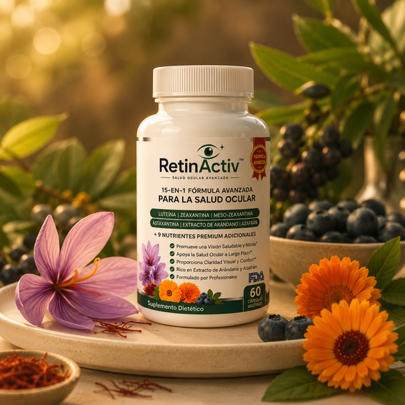 RetinActiv™ — Fórmula Macular 15 en 1