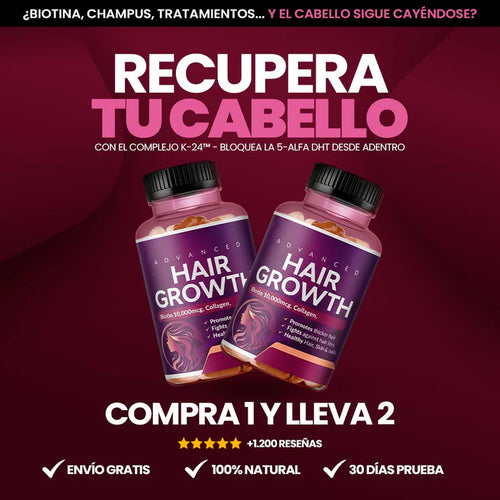 Tratamiento K-24® | Fórmula completa para detener la caída del cabello