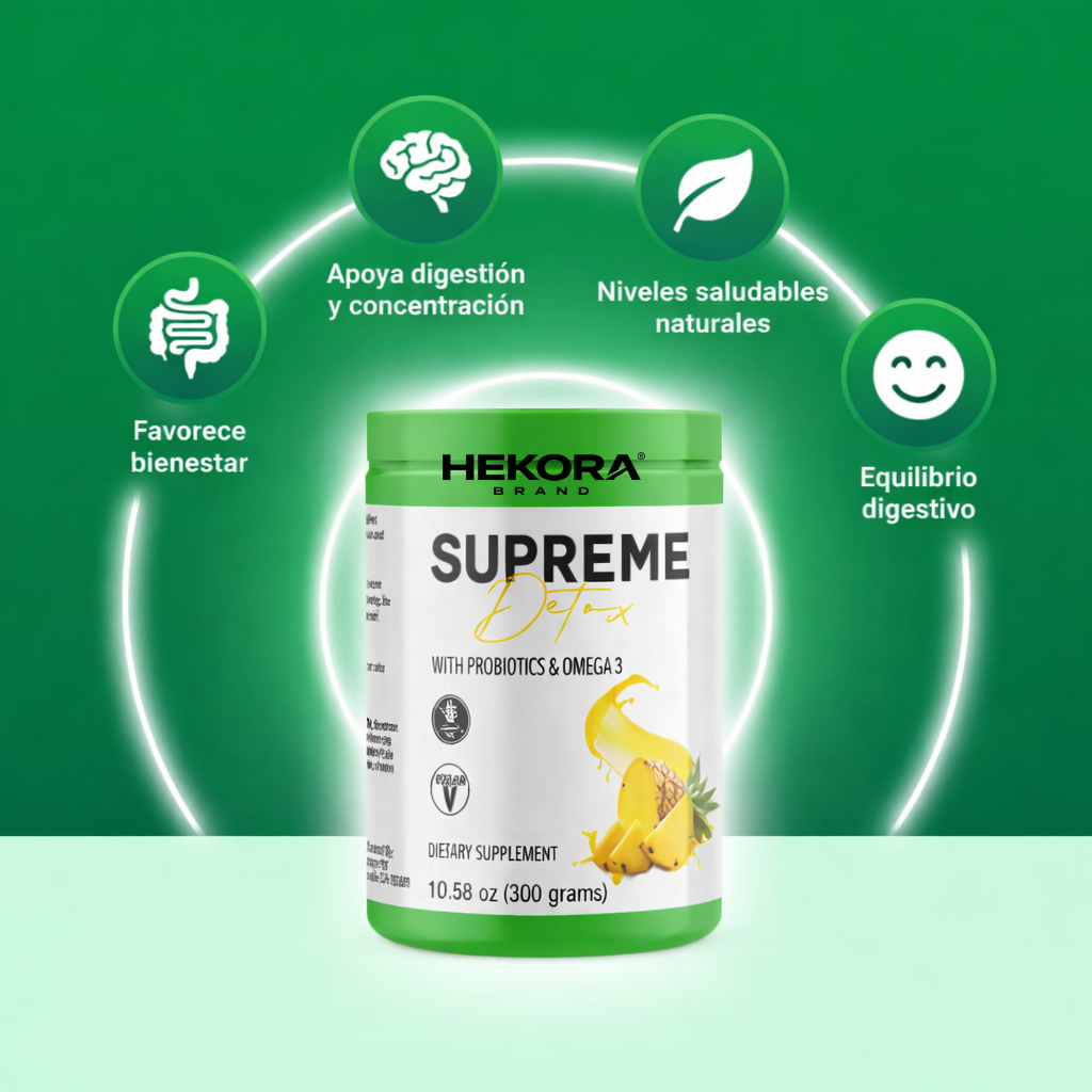 Supreme Detox® | Limpieza intestinal y Anti Hinchazón