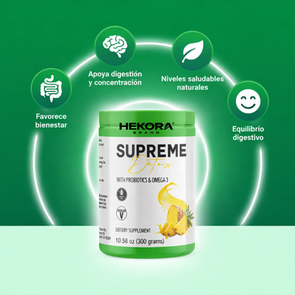 Supreme Detox® | Limpieza intestinal y Anti Hinchazón