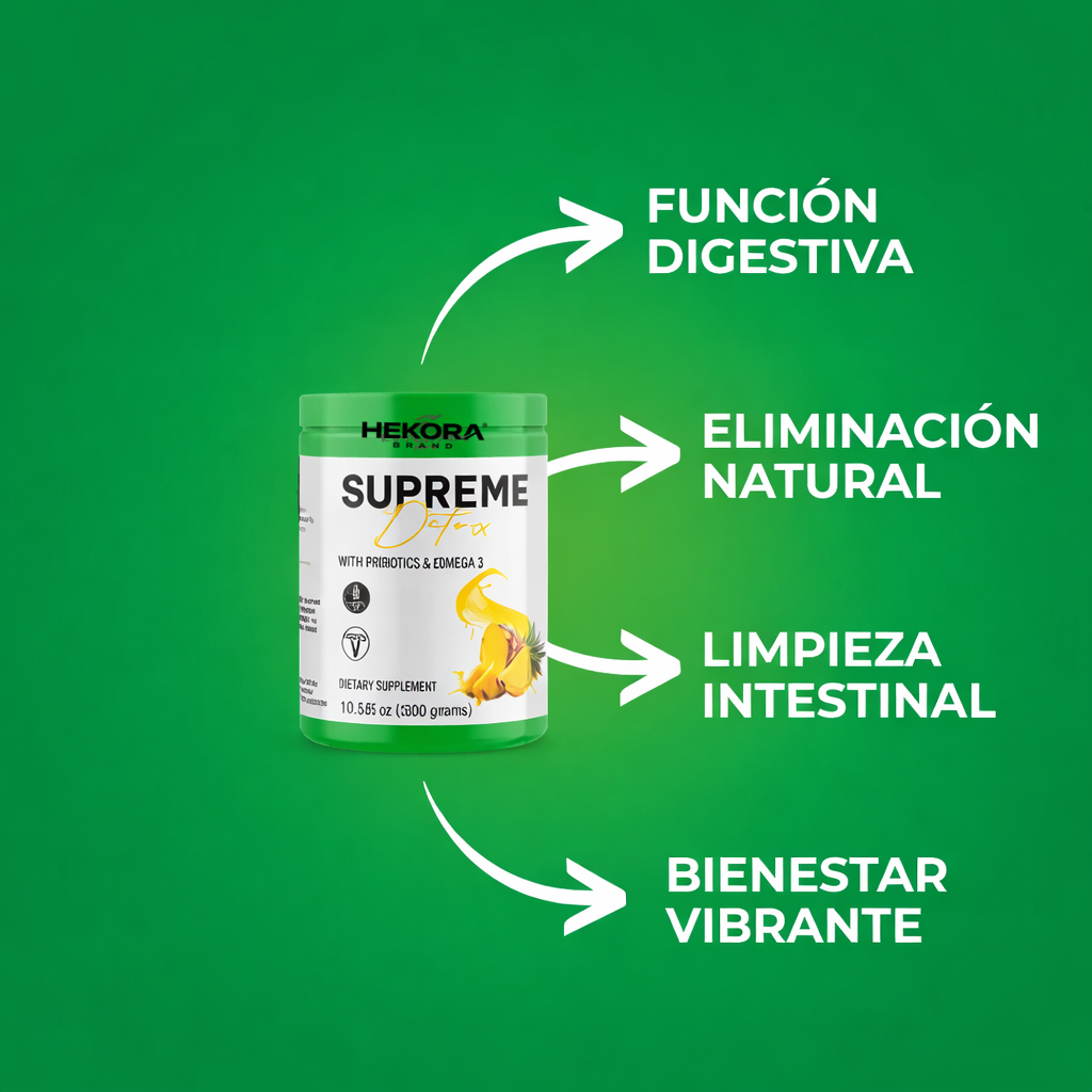 Supreme Detox® | Limpieza intestinal y Anti Hinchazón