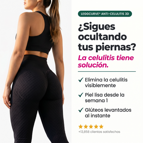LeggCurve® | Leggings de Drenaje Linfático Anti-Celulitis 3D